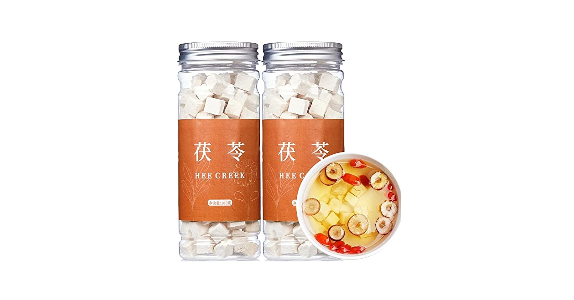 Amazon.com : Hee Creek Poria Cocos 12.7oz/ 360g Grade AAA